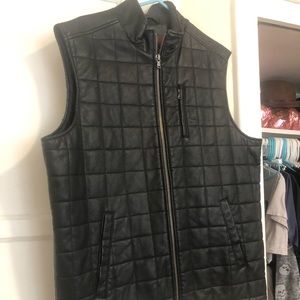 Halloween Grunge Leather Vest Size L